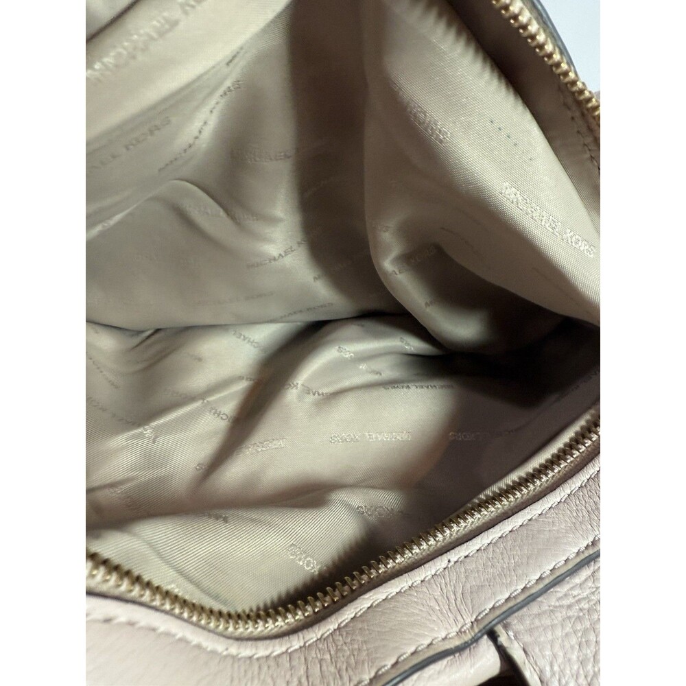 Michael Kors Soft Pink Leather Hobo Shoulder Bag Gold Hardware - Picture 6 of 6